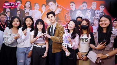 Meet and Greet de Mario Maurer: Uma Festa Tailandesa de Alegria e Culinária!